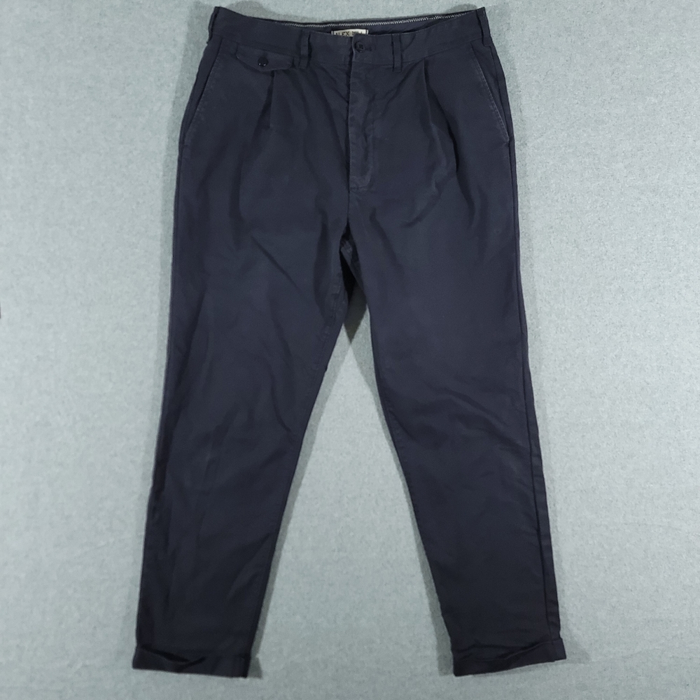 Alex Mill Standard Pleated Chino Pants 31 Mens Dark Blue Huckberry